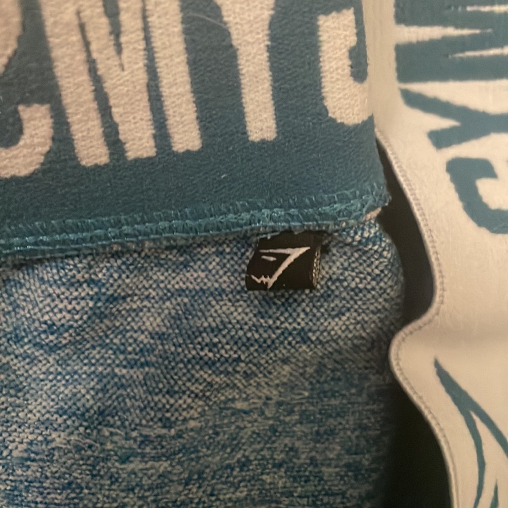 ⭐️2 for $20⭐️ Gymshark Flex Teal Blue Crop Workout Leggings - Picture 5 of 7